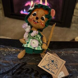 Vintage Katie Oh Mouse 1998 Irish Annalee Dolls